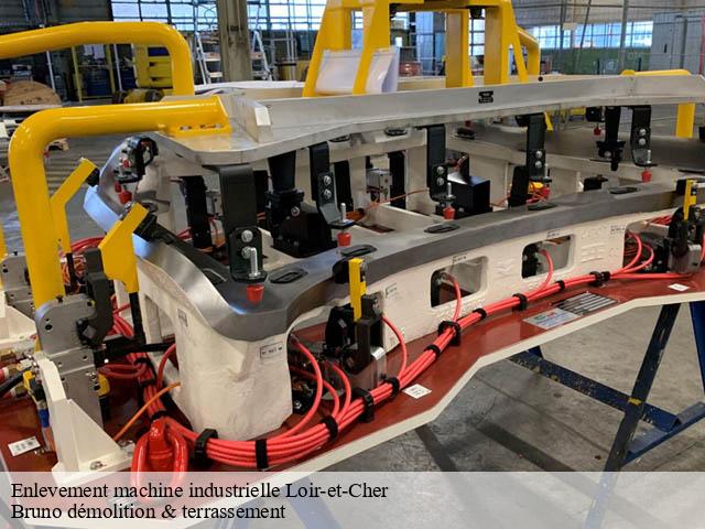 Enlevement machine industrielle 41 Loir-et-Cher Bruno démolition & terrassement