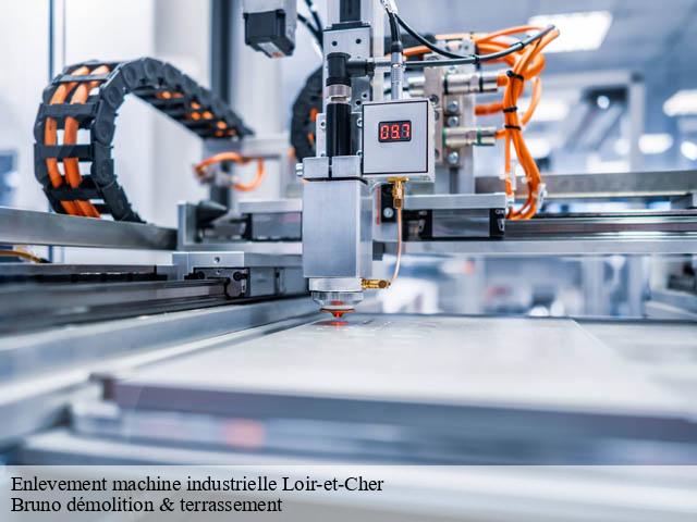 Enlevement machine industrielle 41 Loir-et-Cher Bruno démolition & terrassement