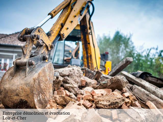 Entreprise démolition et évacuation 41 Loir-et-Cher Bruno démolition & terrassement