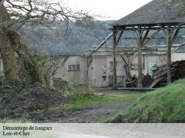 Démontage de hangars 41 Loir-et-Cher Bruno démolition & terrassement