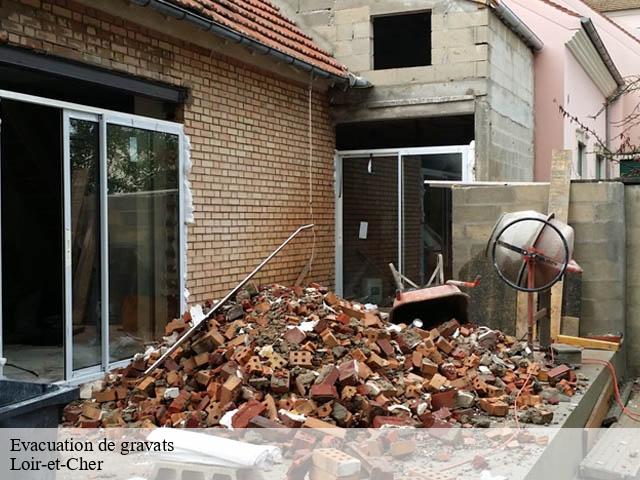 Evacuation de gravats 41 Loir-et-Cher Bruno démolition & terrassement