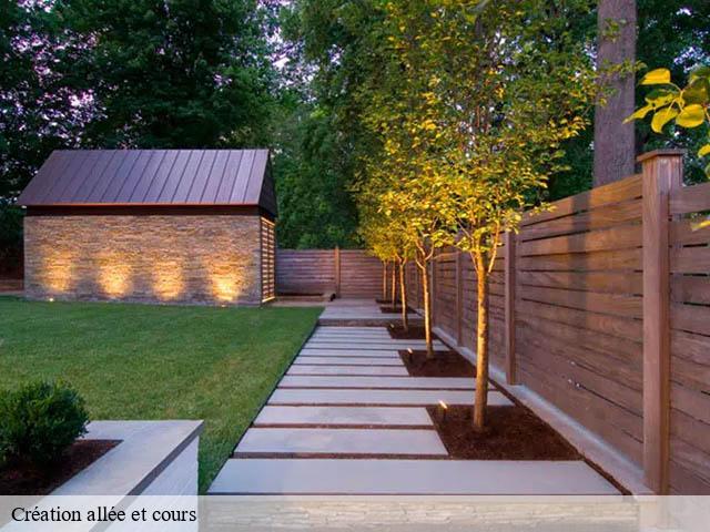 Création allée et cours muides-sur-loire-41500 Bruno démolition & terrassement