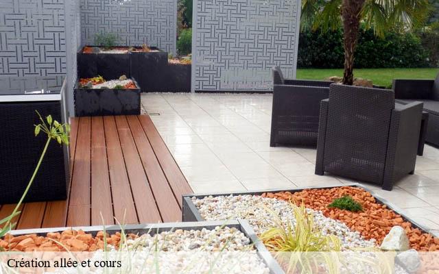 Création allée et cours saint-leonard-en-beauce-41370 Bruno démolition & terrassement