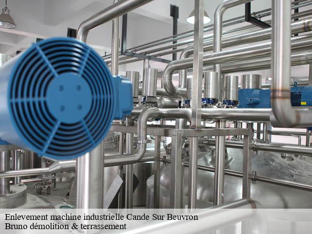Enlevement machine industrielle cande-sur-beuvron-41120 Bruno démolition & terrassement