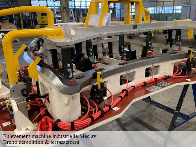 Enlevement machine industrielle meslay-41100 Bruno démolition & terrassement