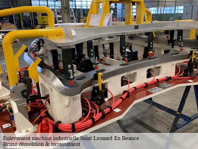 Enlevement machine industrielle saint-leonard-en-beauce-41370 Bruno démolition & terrassement