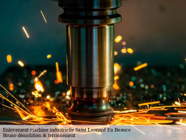 Enlevement machine industrielle saint-leonard-en-beauce-41370 Bruno démolition & terrassement