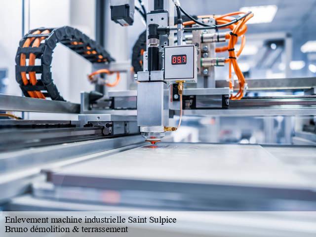 Enlevement machine industrielle saint-sulpice-41000 Bruno démolition & terrassement