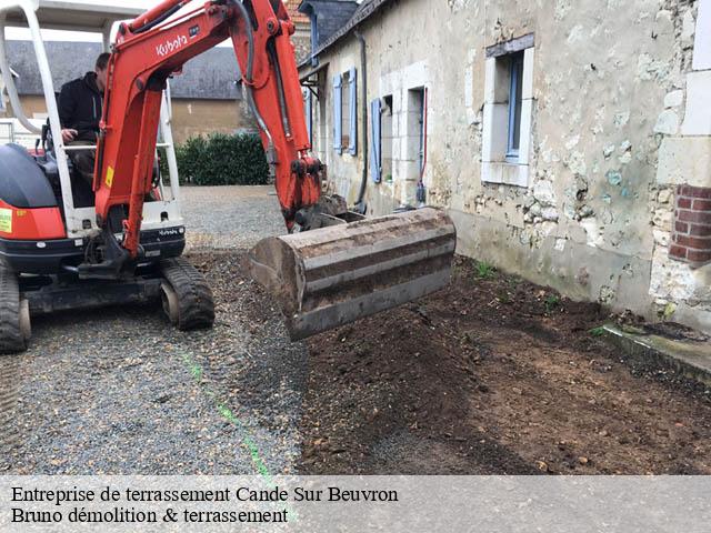 Entreprise de terrassement cande-sur-beuvron-41120 Bruno démolition & terrassement