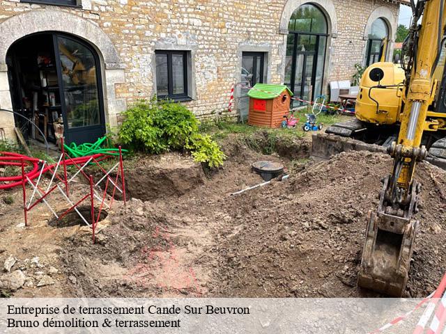 Entreprise de terrassement cande-sur-beuvron-41120 Bruno démolition & terrassement