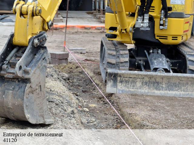 Entreprise de terrassement cande-sur-beuvron-41120 Bruno démolition & terrassement