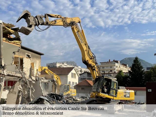 Entreprise démolition et évacuation cande-sur-beuvron-41120 Bruno démolition & terrassement