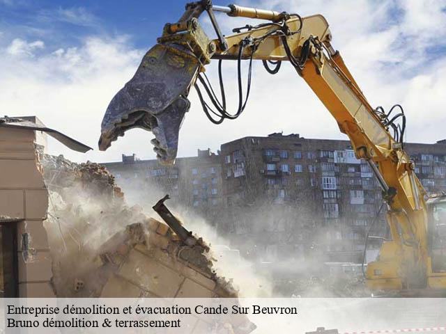 Entreprise démolition et évacuation cande-sur-beuvron-41120 Bruno démolition & terrassement