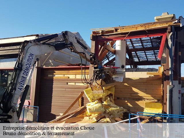 Entreprise démolition et évacuation choue-41170 Bruno démolition & terrassement