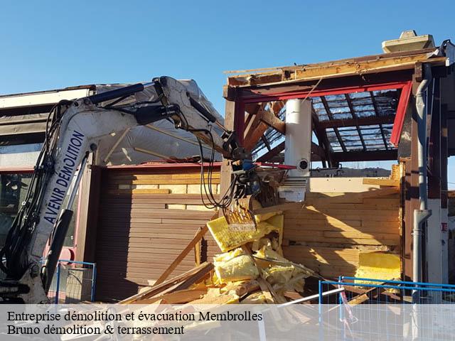 Entreprise démolition et évacuation membrolles-41240 Bruno démolition & terrassement