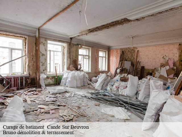 Curage de batiment cande-sur-beuvron-41120 Bruno démolition & terrassement