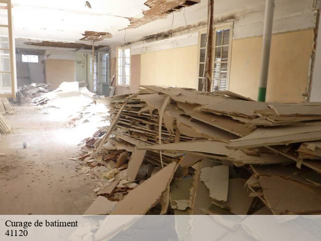 Curage de batiment cande-sur-beuvron-41120 Bruno démolition & terrassement