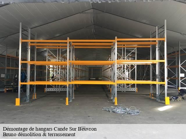 Démontage de hangars cande-sur-beuvron-41120 Bruno démolition & terrassement