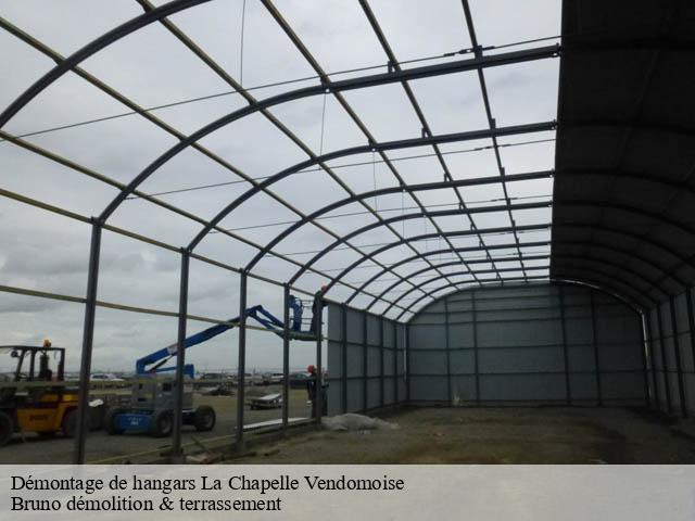 Démontage de hangars la-chapelle-vendomoise-41330 Bruno démolition & terrassement