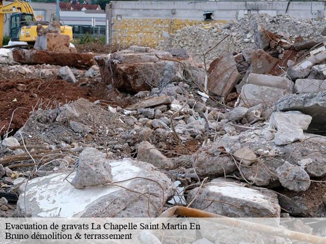 Evacuation de gravats la-chapelle-saint-martin-en-41500 Bruno démolition & terrassement