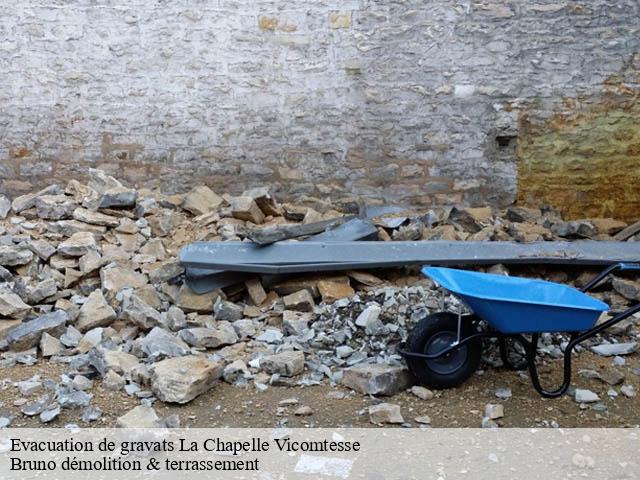 Evacuation de gravats la-chapelle-vicomtesse-41270 Bruno démolition & terrassement