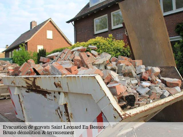 Evacuation de gravats saint-leonard-en-beauce-41370 Bruno démolition & terrassement